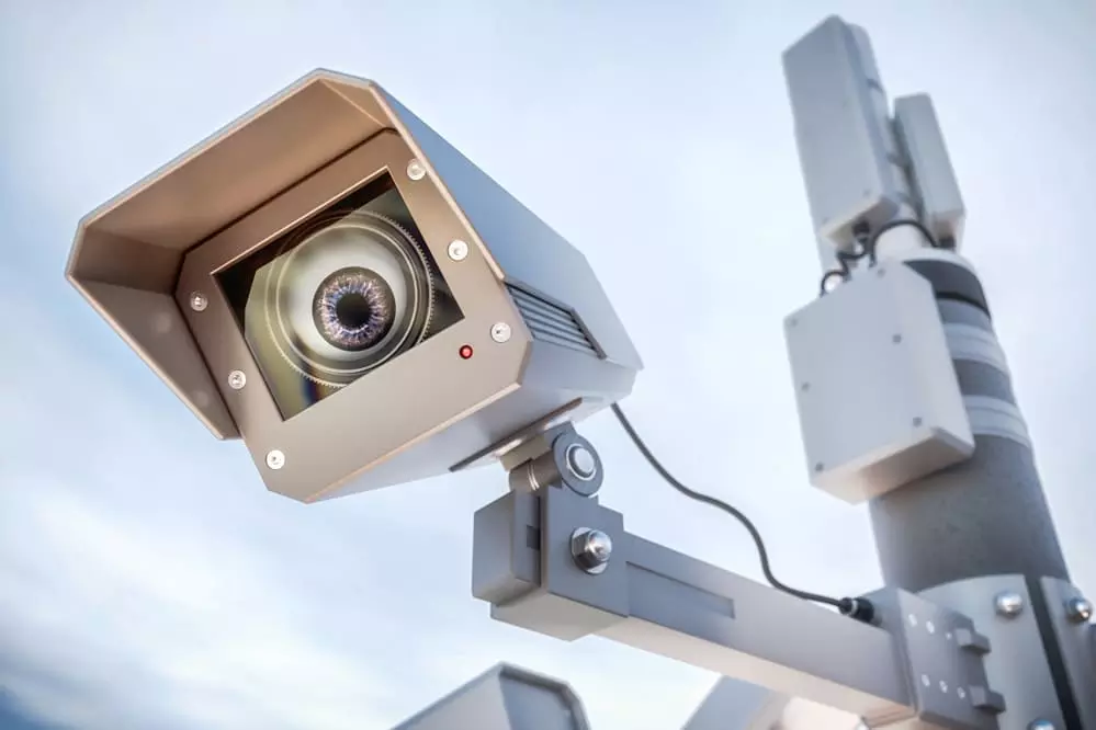 Information sign video surveillance